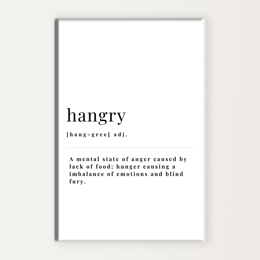 Definition of Hangry MUR Gallery